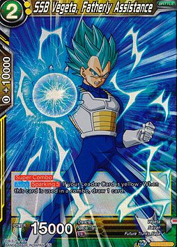 SSB Vegeta, Fatherly Assistance