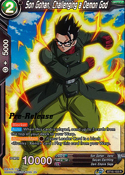 Son Gohan, Challenging a Demon God