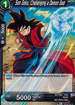 Son Goku, Challenging a Demon God