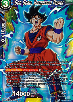 Son Goku, Harnessed Power