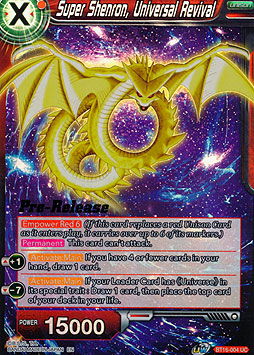 Super Shenron, Universal Revival