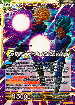 Trunks // SSB Vegeta & SS Trunks, Father-Son Onslaught