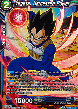 Vegeta, Harnessed Power