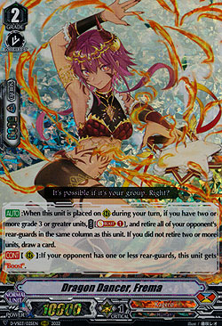 Dragon Dancer, Frema