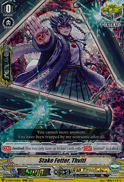 Stake Fetter, Thviti