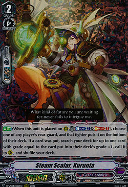 Steam Scalar, Kurunta