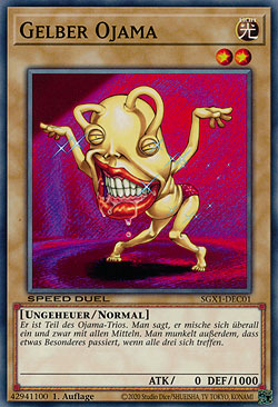 Gelber Ojama