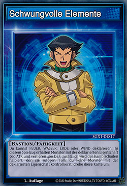 Schwungvolle Elemente