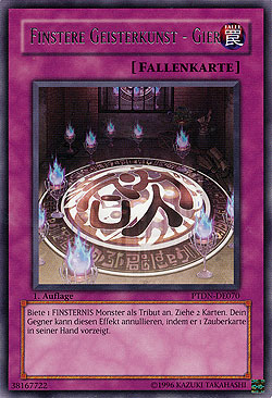 Finstere Geisterkunst Gier Phantom Darkness Boosterserien Einzelkarten Yu Gi Oh Mawo Cards