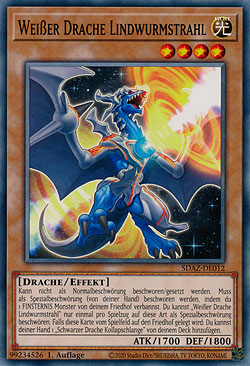 Weißer Drache Lindwurmstrahl
