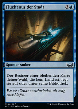 Flucht aus der Stadt