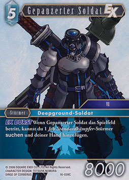 Gepanzerter Soldat