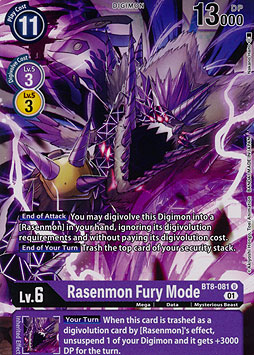 Rasenmon Fury Mode