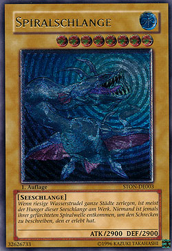 Auflage STON-DE003 Spiralschlange 1