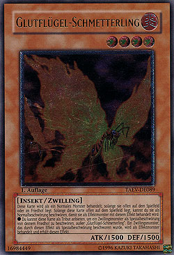 Yu-Gi-Oh! Karte – Blazewing Butterfly (TAEV-EN089) Tactical Evolution 1st Edition
