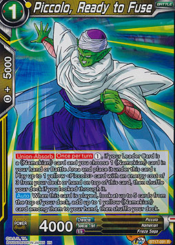 Piccolo, Ready to Fuse