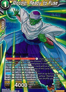 Piccolo, Ready to Fuse