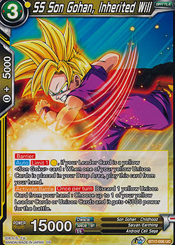 SS Son Gohan, Inherited Will