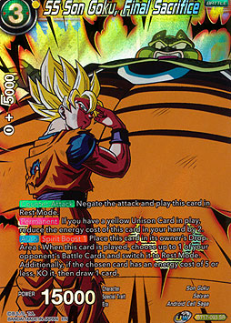 SS Son Goku, Final Sacrifice