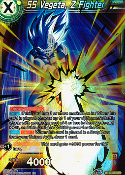 SS Vegeta, Z Fighter