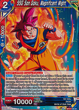 SSG Son Goku, Magnificent Might