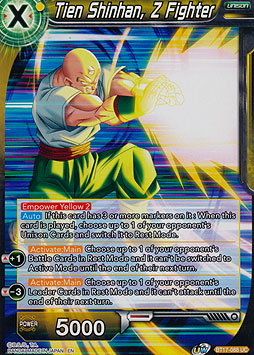 Tien Shinhan, Z Fighter