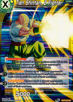Tien Shinhan, Z Fighter