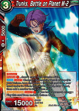 Trunks, Battle on Planet M-2