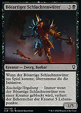 Bösartiger Schlachtenwüter
