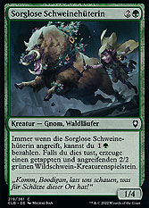 Sorglose Schweinehüterin