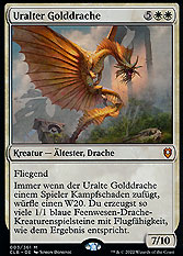 Uralter Golddrache