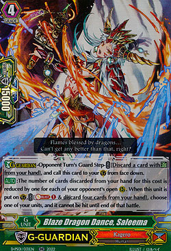 Blaze Dragon Dance, Saleema