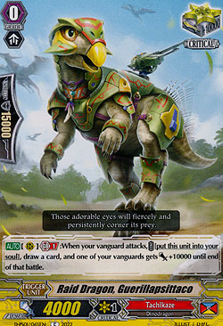 Raid Dragon, Guerillapsittaco