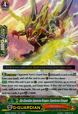 Sky Guardian Supreme Dragon, Counteract Dragon