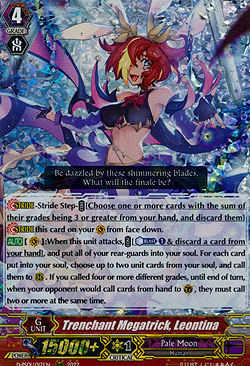Trenchant Megatrick, Leontina