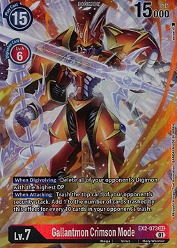 Gallantmon Crimson Mode