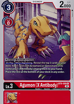 Agumon (X Antibody)