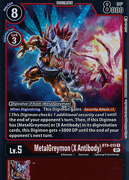 MetalGreymon (X Antibody)