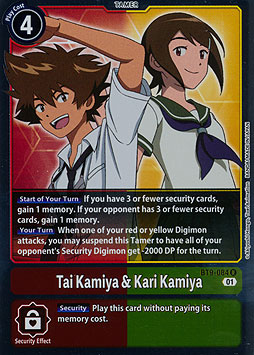 Tai Kamiya & Kari Kamiya