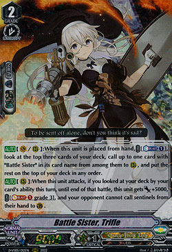 Battle Sister, Trifle
