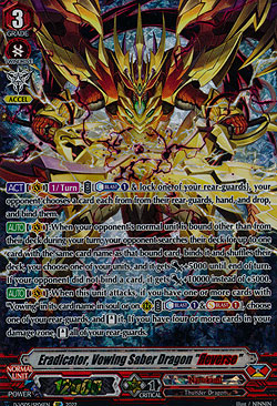 Eradicator, Vowing Saber Dragon Reverse