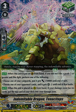 Indomitable Dragon, Tenacitops