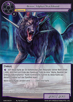 Beros, Alphas Wachhund