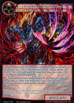 Leowulf, Unbesiegter Krieger