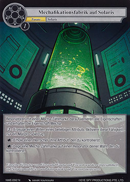 Mechafikationsfabrik auf Solaris