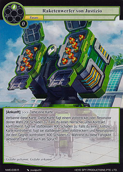Raketenwerfer von Justizio