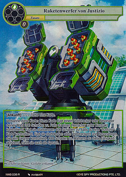 Raketenwerfer von Justizio