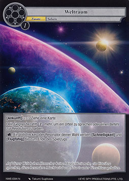 Weltraum
