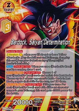 Bardock, Saiyan Determination