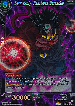 Dark Broly, Heartless Berserker